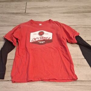 🍋‍🟩DC Red Cotton T-Shirt💘